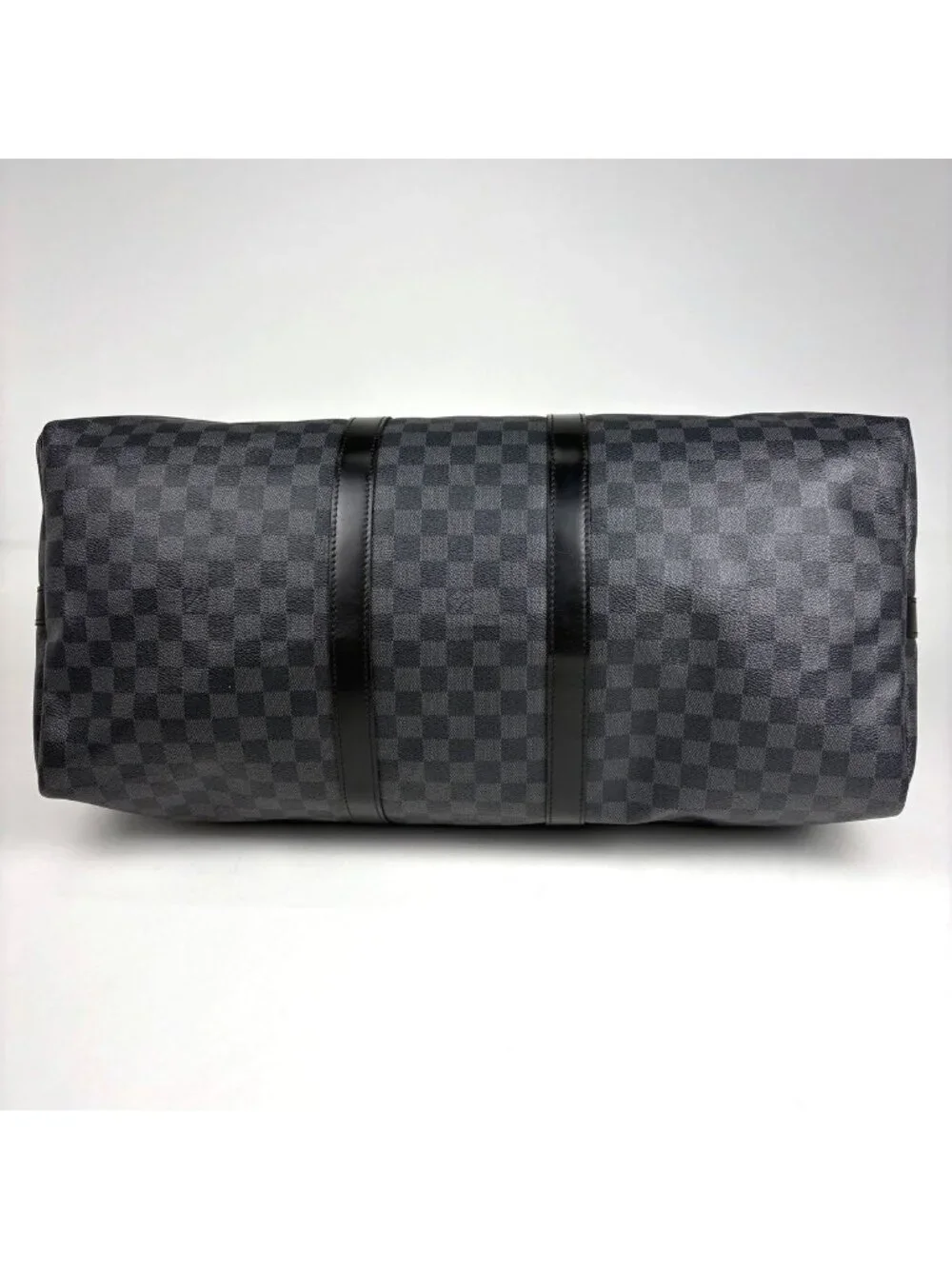 Louis Vuitton Keepall Bandouliere 55 2-Way Boston Bag Damier Graphite Noir
